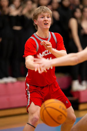 2025-02-21 McLean varsity boys basketball vs Marshall in Liberty