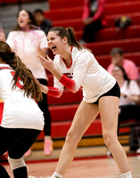 2024-10-22 McLean varsity girls volleyball vs Langley
