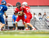 McLean freshman football scrimmage vs West Potomac 2022-08-25