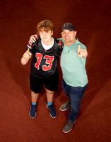 2023-10-06 McLean football-cheer-dance Senior Night