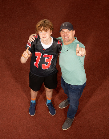 2023-10-06 McLean football-cheer-dance Senior Night