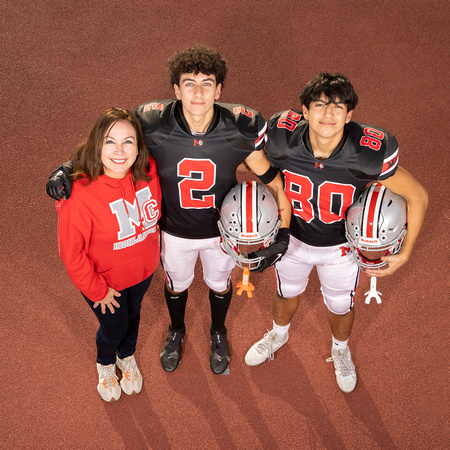 2023-10-06 McLean football-cheer-dance Senior Night