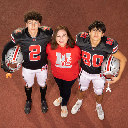 2023-10-06 McLean football-cheer-dance Senior Night