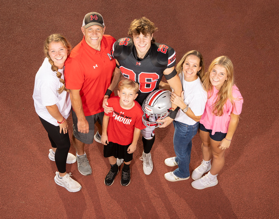 2023-10-06 McLean football-cheer-dance Senior Night