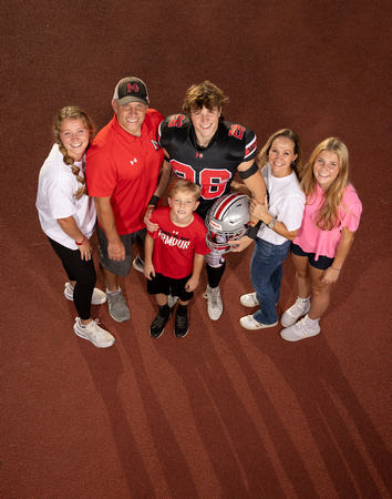 2023-10-06 McLean football-cheer-dance Senior Night