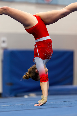 2024-12-09 McLean varsity gymnastics at Marshall