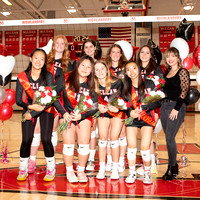 2023-10-12 McLean varsity volleyball Senior Night