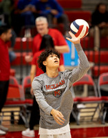 2024-10-17 McLean varsity boys volleyball vs Marshall