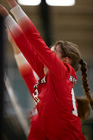 2023-10-17 McLean varsity volleyball vs Langley
