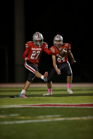 2023-10-26 McLean JV football vs Wakefield