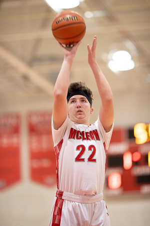McLean JV boys basketball vs W-L 2023-01-13