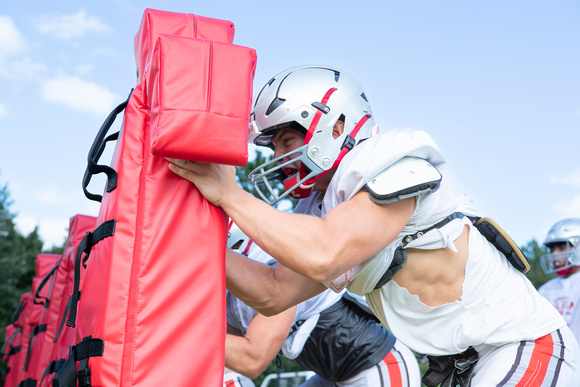 2024-08-20 McLean varsity football practice