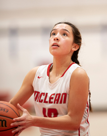 McLean girls basketball vs Washington-Liberty 2022-02-07