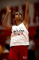 2023-11-20 McLean freshman girls basketball scrimmage vs Lake Br