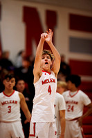 2023-11-28 McLean varsity boys basketball vs West Springfield