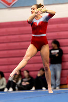 2024-12-09 McLean varsity gymnastics at Marshall