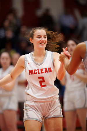 2023-12-20 McLean varsity girls basketball vs Wakefield