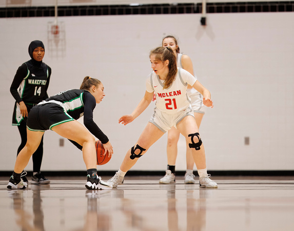 2023-12-20 McLean varsity girls basketball vs Wakefield