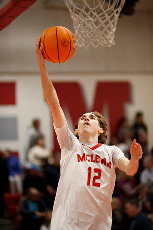 2024-01-12 McLean varsity boys basketball vs Langley