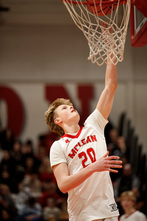 2024-01-12 McLean varsity boys basketball vs Langley