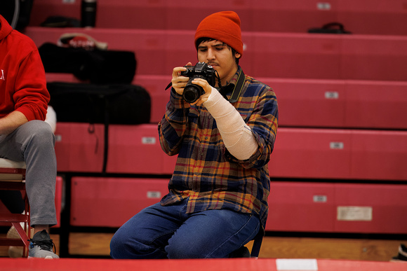 2024-01-17 McLean varsity wrestling at Marshall