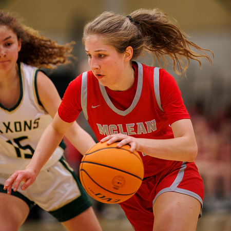 2024-02-05 McLean varsity girls basketball vs Langley