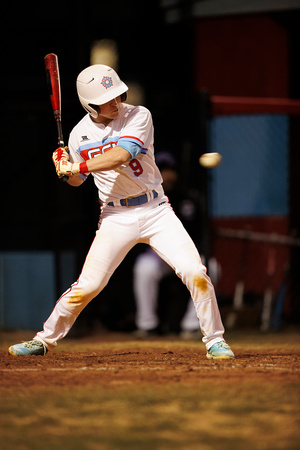 2024-03-01 Marshall varsity baseball scrimmage vs Chantilly