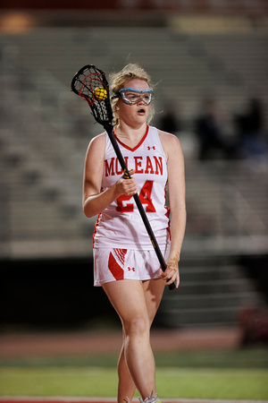 2024-03-08 McLean JV girls lacrosse vs West Potomac