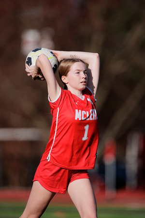 2024-03-12 McLean varsity girls soccer vs Westfield