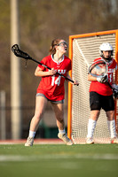 McLean varsity girls lacrosse vs Langley 2022-04-11