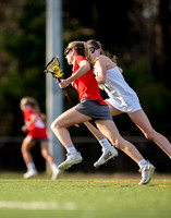 McLean varsity girls lacrosse vs Langley 2022-04-11