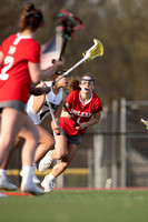 McLean varsity girls lacrosse vs Langley 2022-04-11