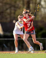 McLean varsity girls lacrosse vs Langley 2022-04-11