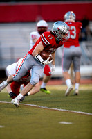 McLean varsity football vs Annandale 2021-04-08