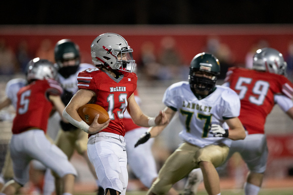 McLean JV football vs Langley 2021-03-11