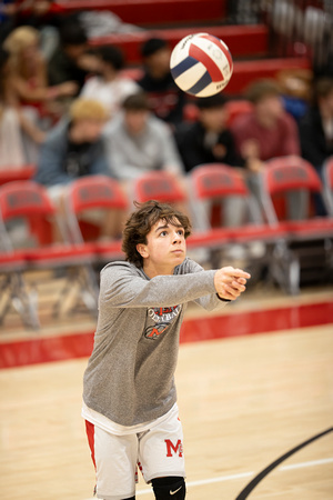 2024-10-17 McLean varsity boys volleyball vs Marshall