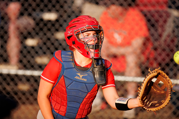 2024-04-15 McLean varsity softball vs O’Connell