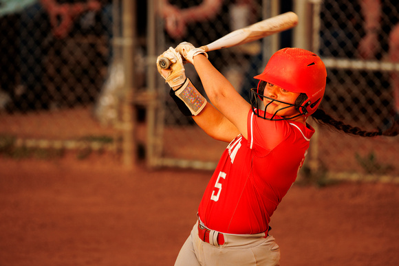 2024-04-15 McLean varsity softball vs O’Connell