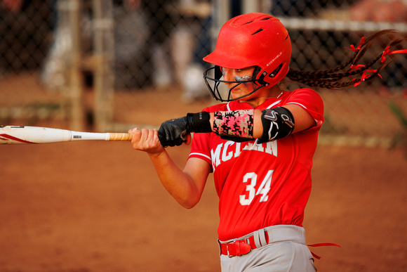 2024-04-15 McLean varsity softball vs O’Connell