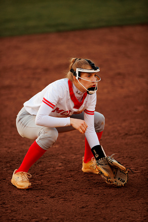 2024-04-05 McLean varsity softball vs Langley