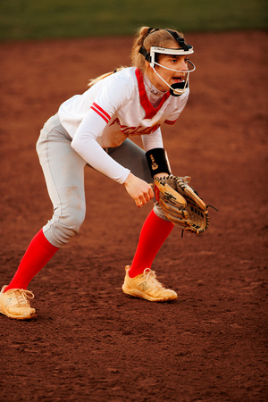 2024-04-05 McLean varsity softball vs Langley