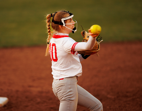 2024-04-05 McLean varsity softball vs Langley