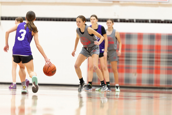 2024-11-25 McLean JV basketball scrimmage vs Lake Braddock