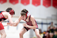 McLean varsity wrestling at Districts