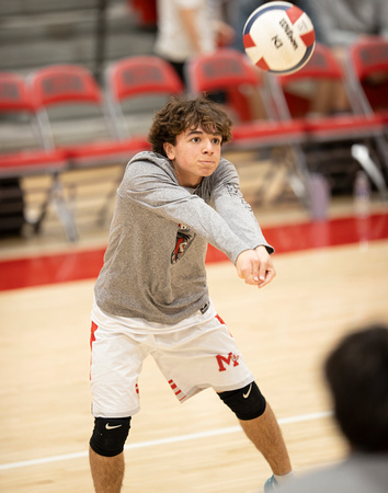 2024-10-17 McLean varsity boys volleyball vs Marshall