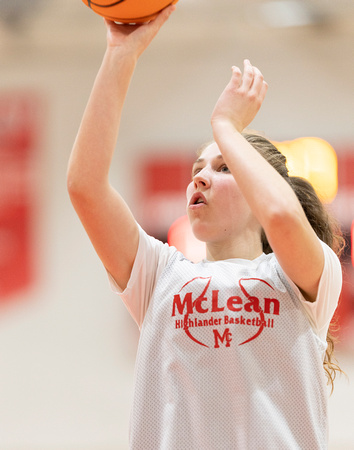 2024-11-25 McLean freshman JV varsitybasketball scrimmage vs Lak