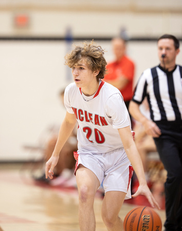 McLean JV boys basketball vs W-L 2023-01-13