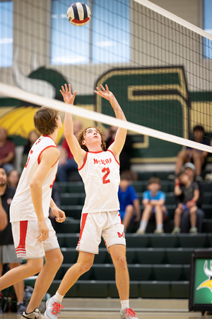 2024-10-08 McLean varsity boys volleyball vs Herndon