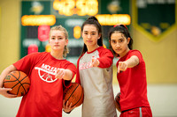 McLean varsity girls basketball vs Langley 2022-01-25
