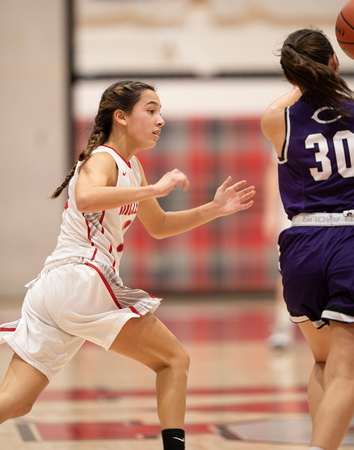 McLean JV girls basketball vs Chantilly 2022-01-10
